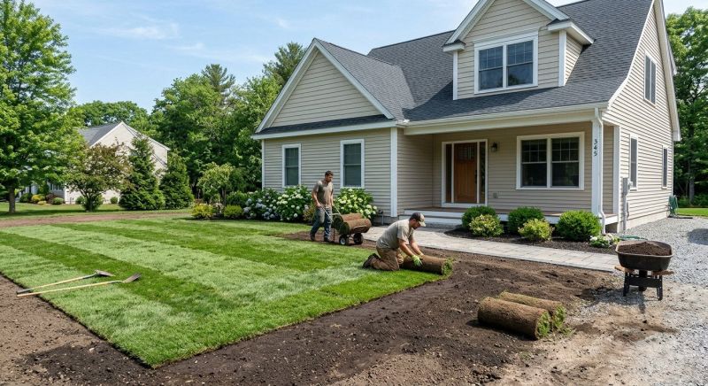 Ryegrass Sod Installation in Ventura County, CA